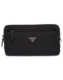 logo plaque travel pouch