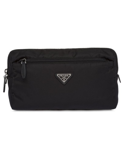 logo plaque travel pouch