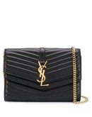 Sulpice quilted chain wallet