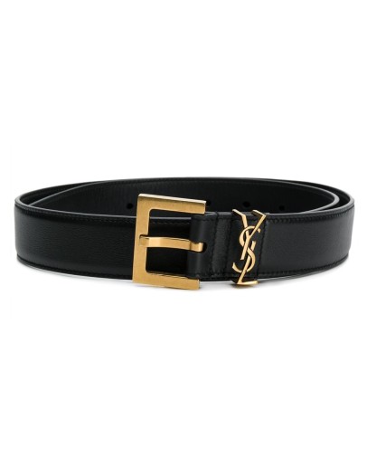 YSL plaque buckle belt