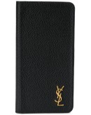 iPhone X logo flap case