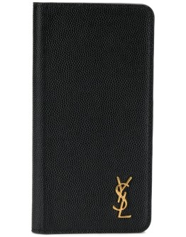 iPhone X logo flap case