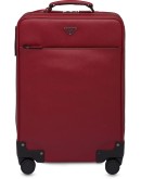 Saffiano leather wheeled carry-on
