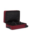 Saffiano leather wheeled carry-on