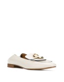 logo fold back loafers