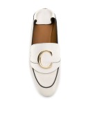logo fold back loafers