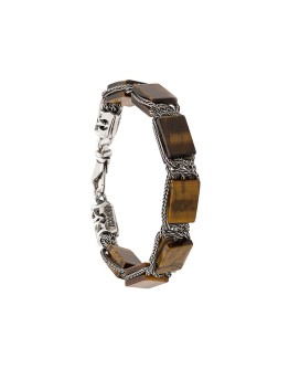square bead chain bracelet