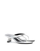 white Beep 45 thong sandals