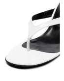 white Beep 45 thong sandals