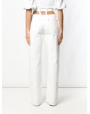 wide leg cut-out jeans