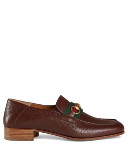 Leather Horsebit loafer