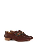 Leather Horsebit loafer