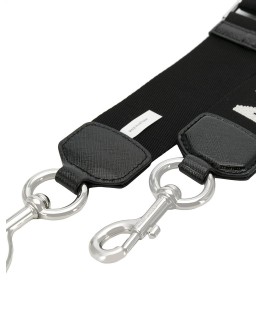 logo webbing bag strap