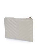monogram quilted purse