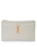 monogram quilted purse