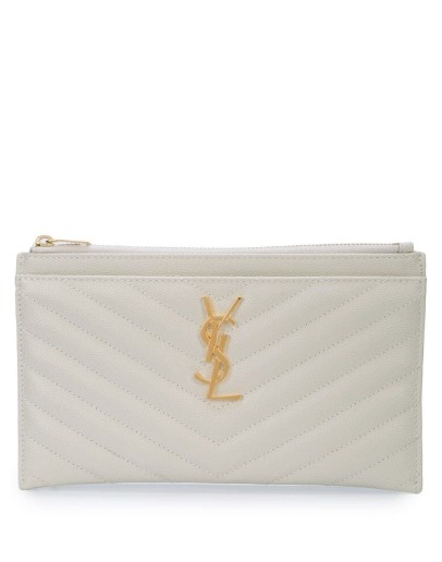 monogram quilted purse