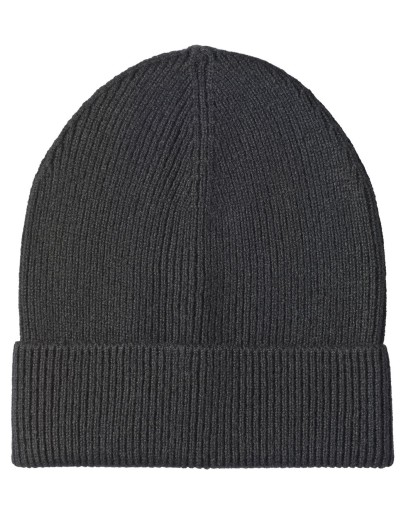 cashmere ribbed beanie