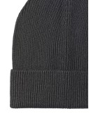 cashmere ribbed beanie