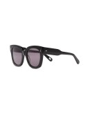 black 008 square sunglasses