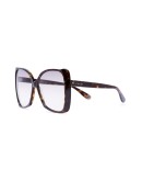 Havana oversized square sunglasses