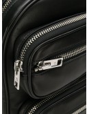 double-zipped backpack
