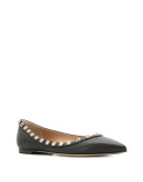 Rockstud ballerina shoes
