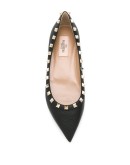 Rockstud ballerina shoes