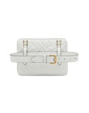 Upside down belt bag