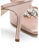 Lurum 90mm crystal-embellished mules