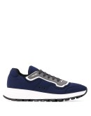 gabardine fabric low-top sneakers
