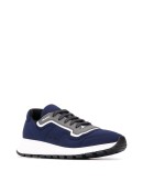gabardine fabric low-top sneakers
