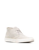 high-top lace-up shoes