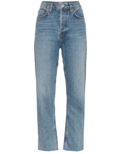 Stove Pipe cropped jeans