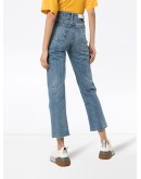 Stove Pipe cropped jeans