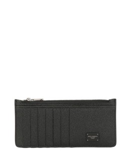 logo zipped wallet