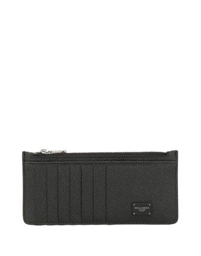 logo zipped wallet