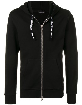 classic zipped hoodie
