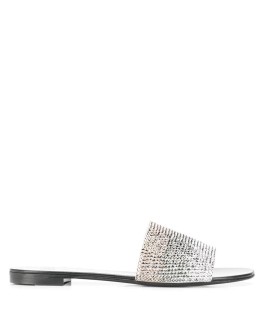 gradient crystal embellished slides