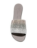 gradient crystal embellished slides