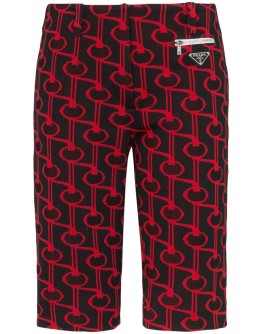 Jacquard cycling shorts