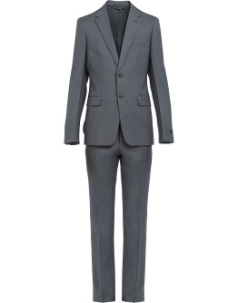 wool and mohair single-breasted suit