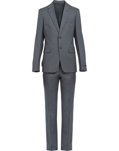 wool and mohair single-breasted suit
