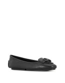 logo ballerina flats