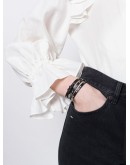 studded multi-wrap bracelet