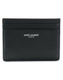 square logo print cardholder