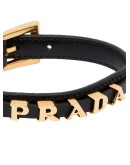 logo embellished bracelet