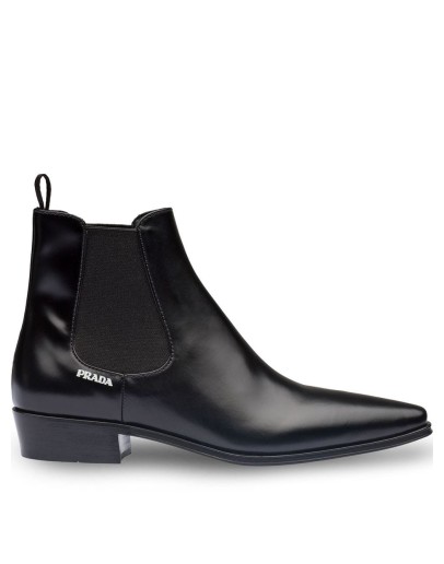 square toe Chelsea boots