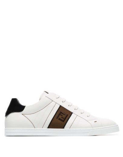 FF motif low-top sneakers