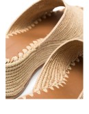 Karim 20 raffia wedge sandals
