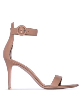 Tan 85mm sandals